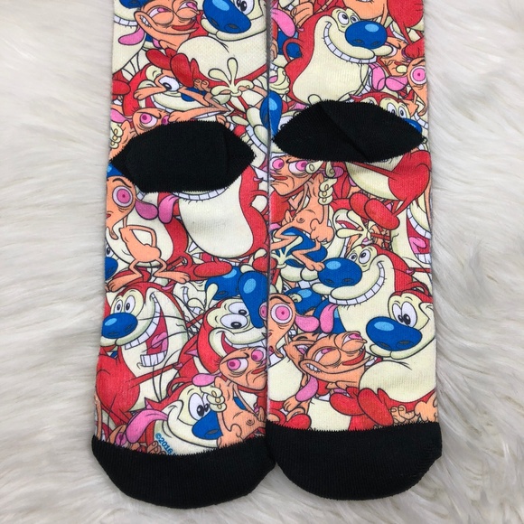 * Odd Sox * Ren and Stimpy Novelty Socks * - Picture 6 of 6